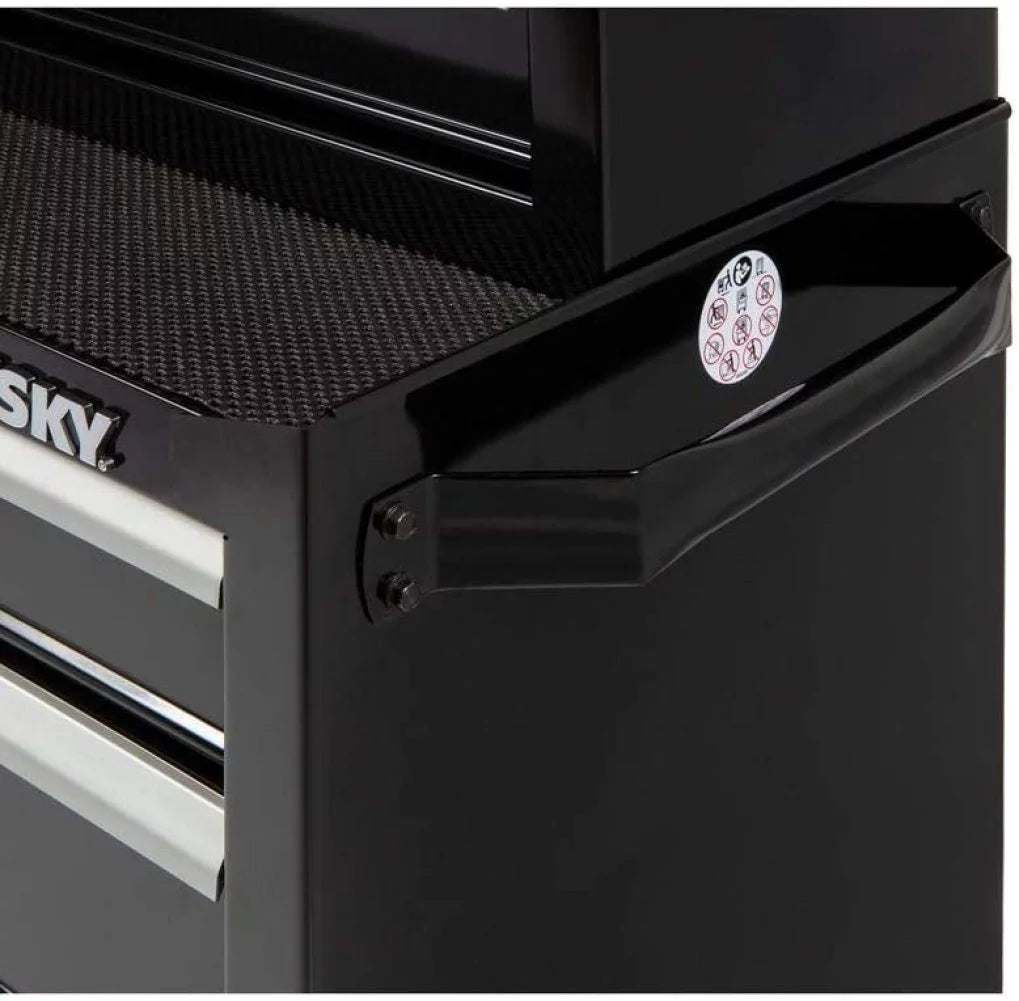 26 in. 4-Drawer Rolling Tool Cabinet in Gloss Black J524