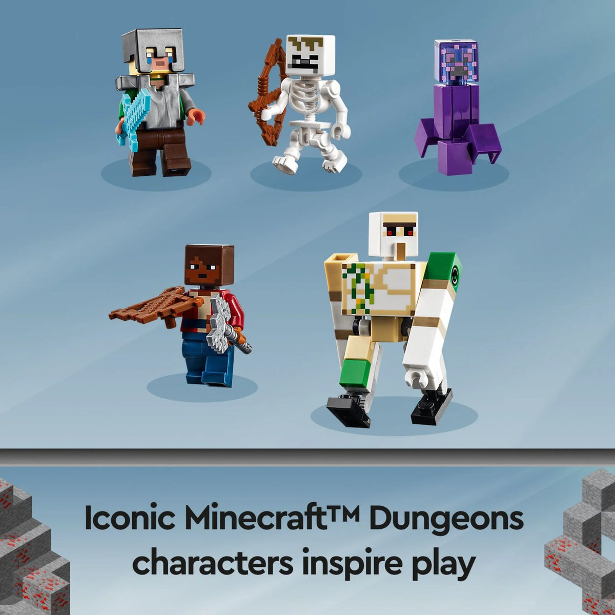 Minecraft Building Toy Playset 487 Pieces N784804