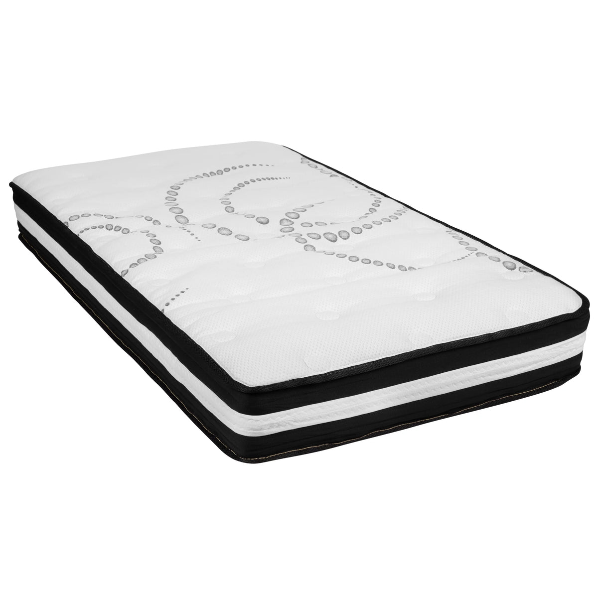 10" Hybrid Pocket Spring Memory Foam Mattress, Twin I341