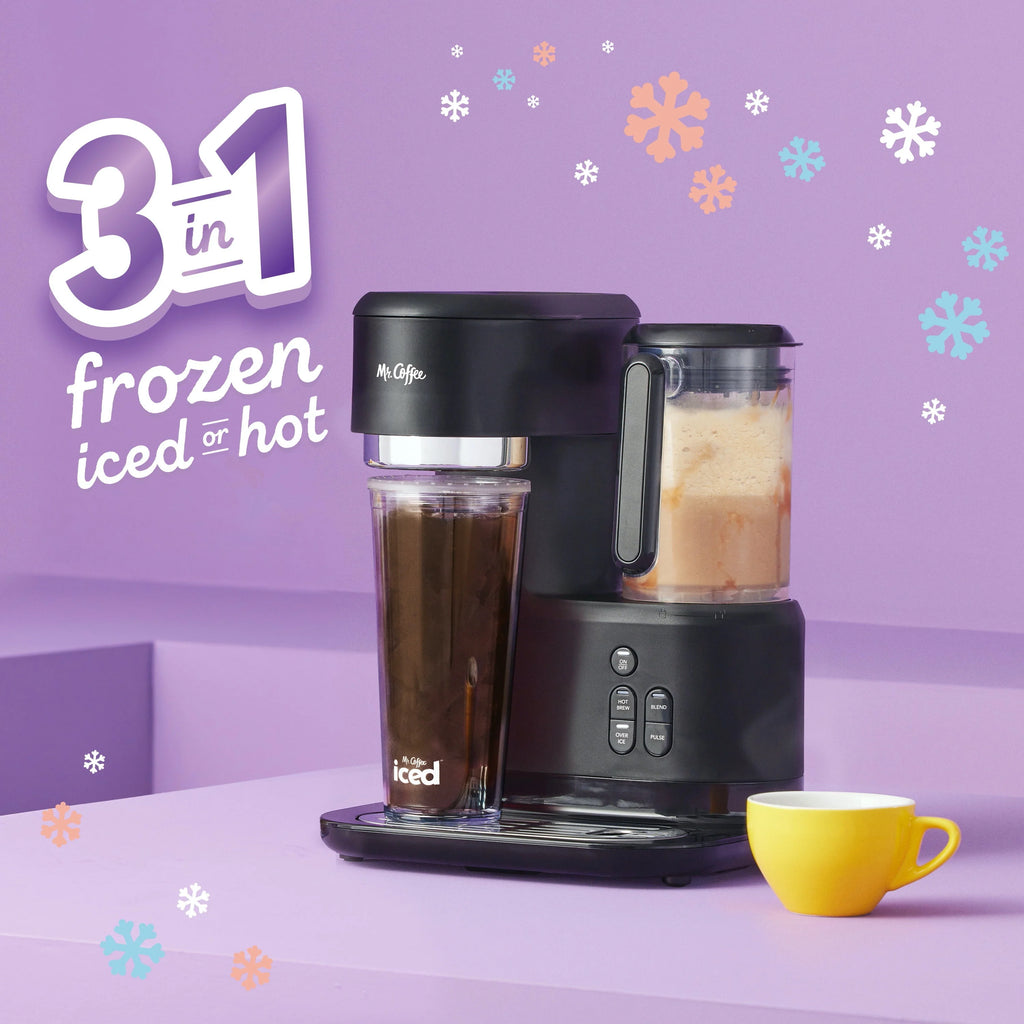 Single Serve Iced Coffee Maker with Blender L337866