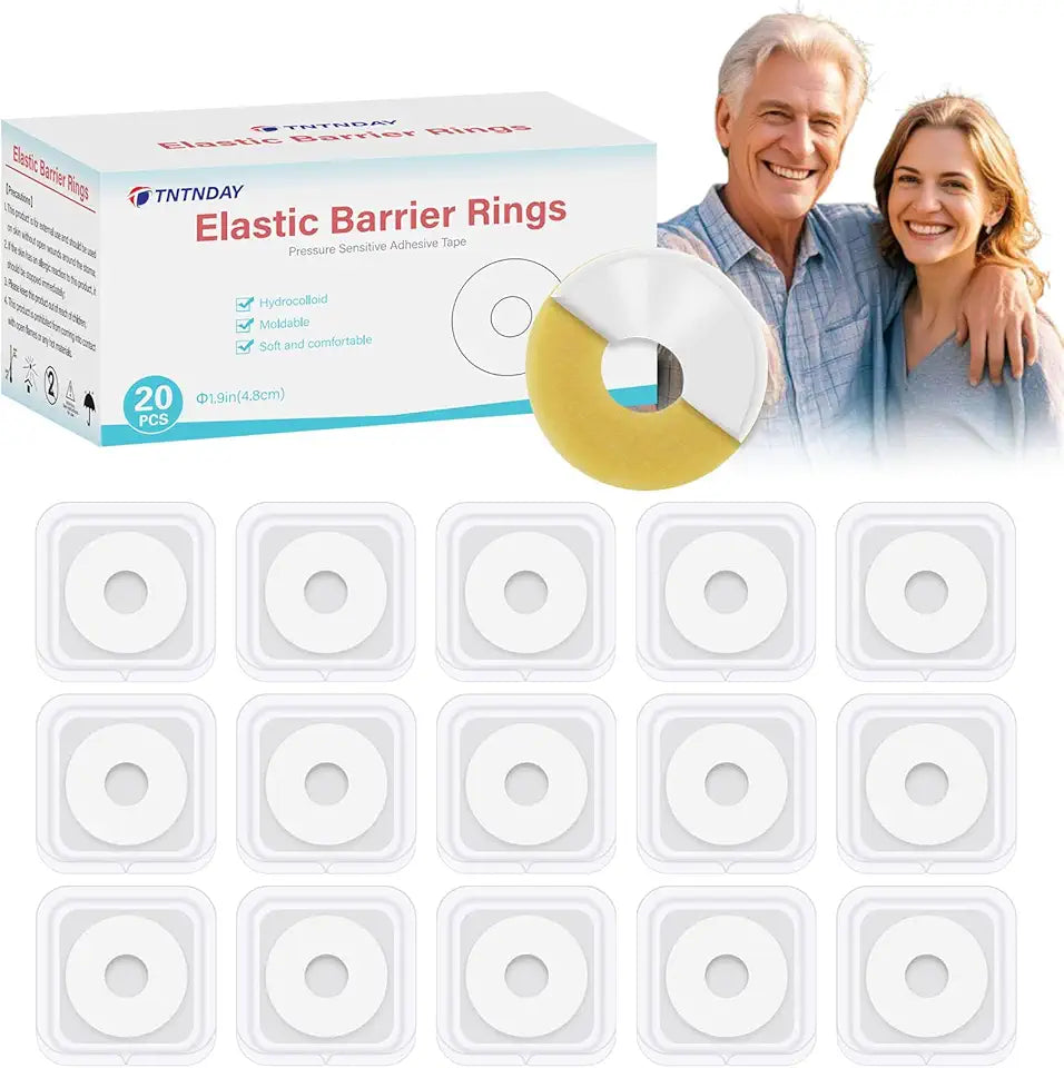 4mm Moldable Ostomy Barrier Rings 20PCS B842