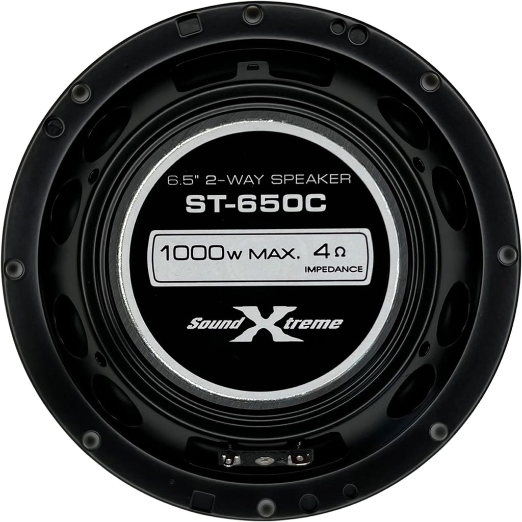 2 Pairs 6.5-Inch 2-Way Car Audio Component Speaker System V246142