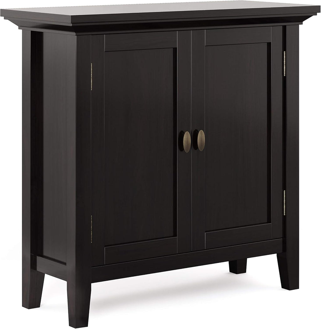 32 inch Wide Rustic Low Storage Cabinet with 2 Doors V5633