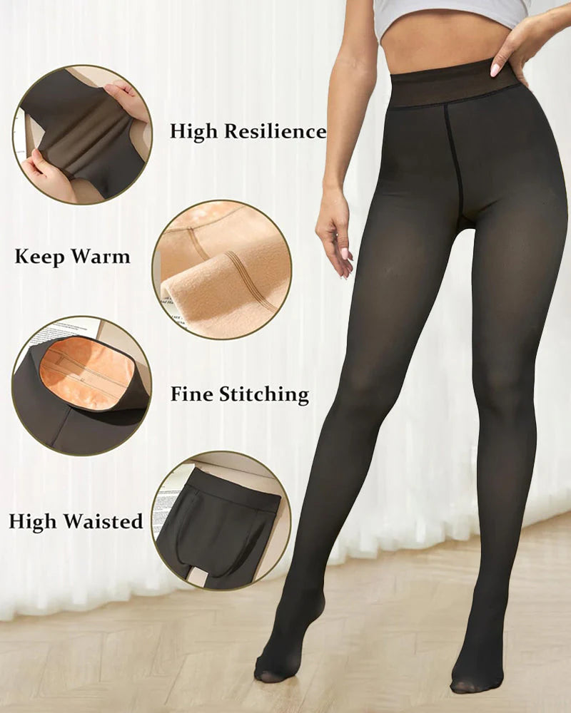 Fleece Lined Tights C8566