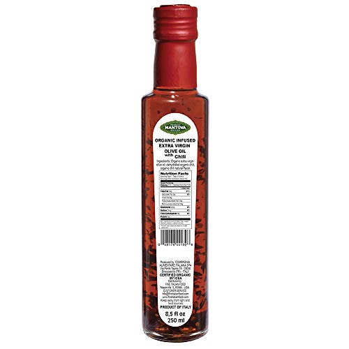 Organic Flavored Extra Virgin Olive Oil Variety Pack, 8.5 oz Pack of 4 J58627