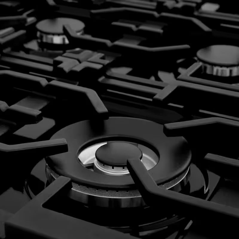 6 Burner Porcelain Gas Cooktop Q322