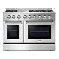 48 in. Natural Gas Range with Electric Oven, Stainless Steel S445491