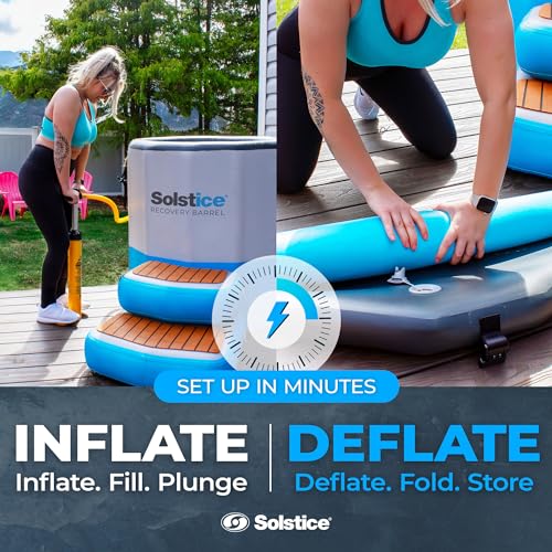 Inflatable Ice Bath Cold Plunge Tub Q441478
