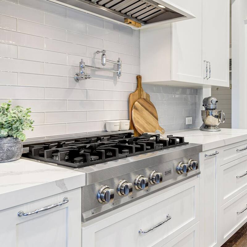 6 Burner Porcelain Gas Cooktop Q322