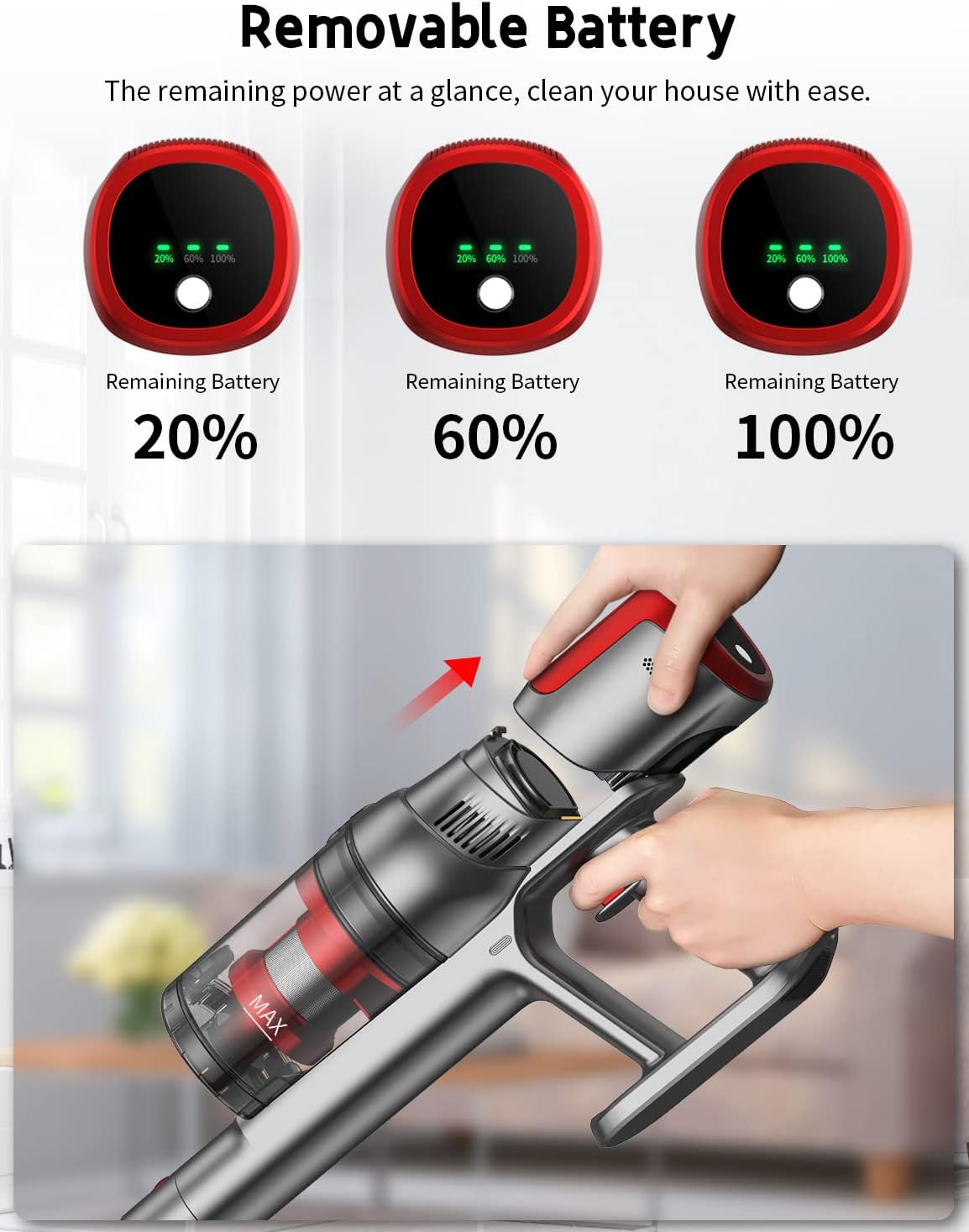 Cordless 4-in-1 Stick Vacuum Cleaner S41229