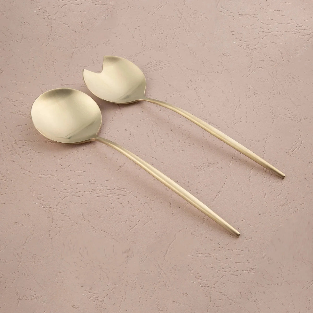 Champagne Satin 2-Piece Hostess Set R36920