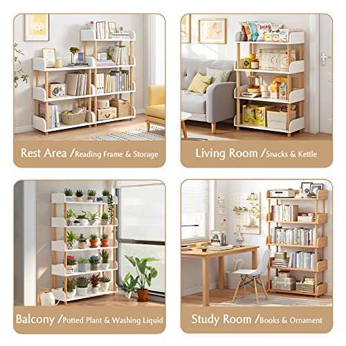 5-Tier Wooden Open Bookcase X38099