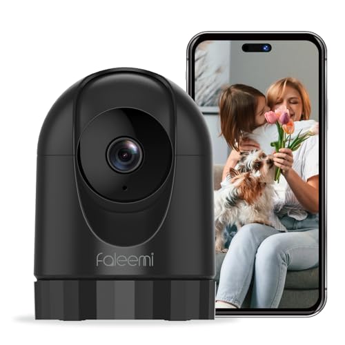 2K Pan/Tilt Indoor WiFi Security Camera I896858
