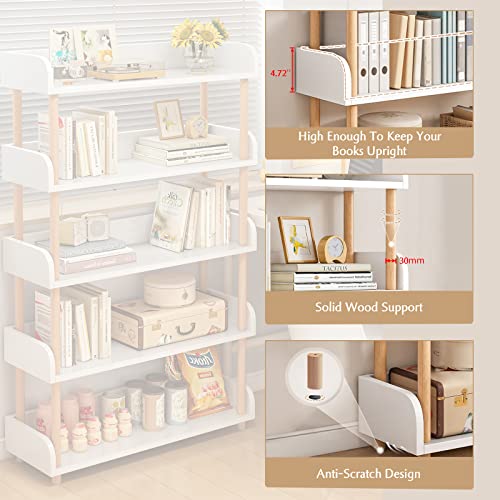 5-Tier Wooden Open Bookcase X38099