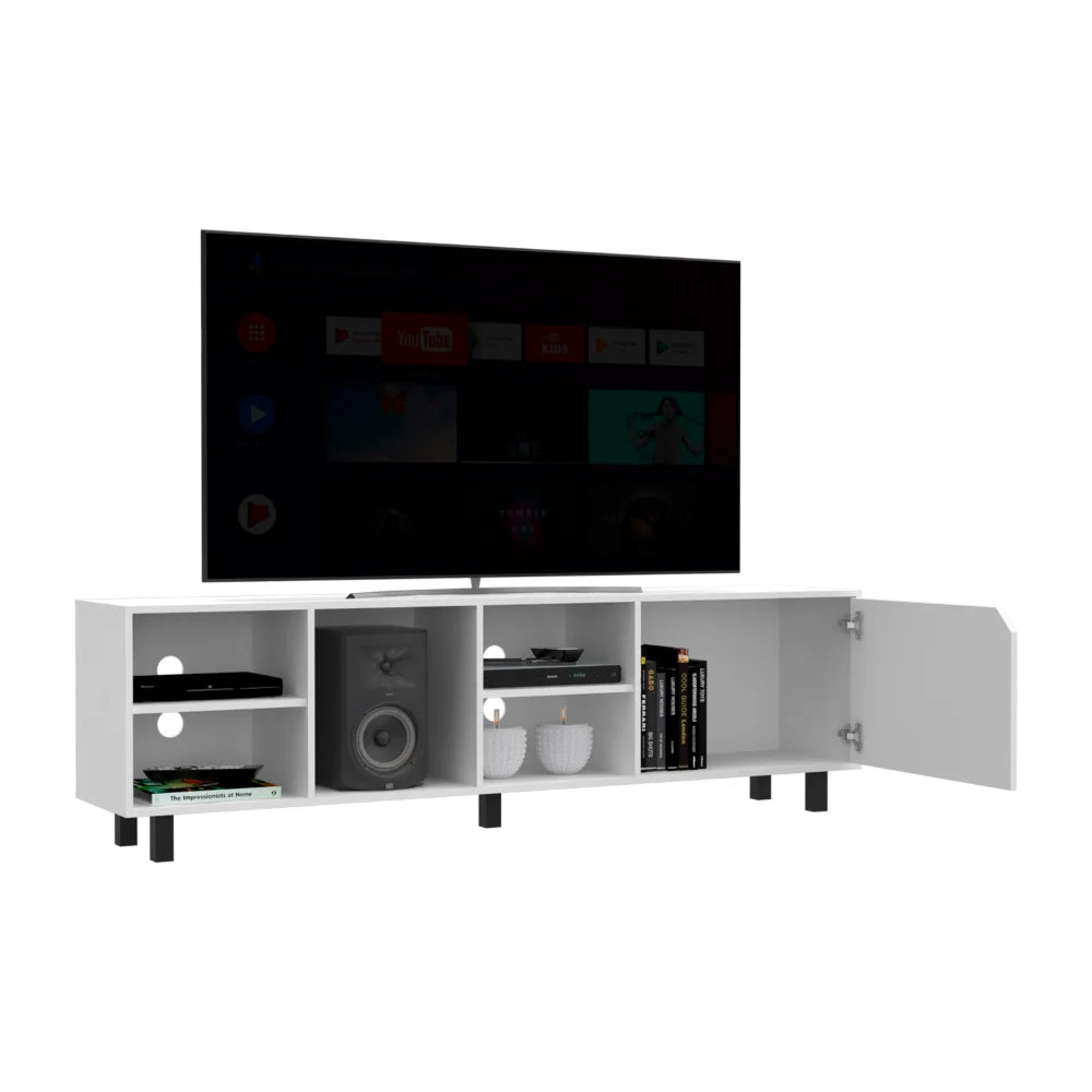 70 in. Light Oak TV Stand A289047