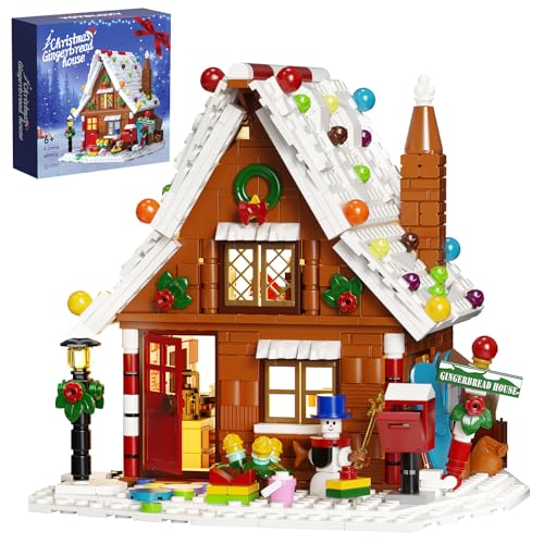 Gingerbread House Building Kit with LED Lights Y629118