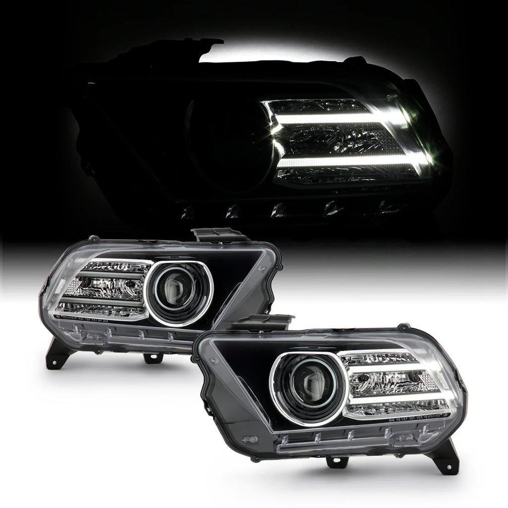 Black Projector Headlights Pair P692