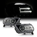 Black Projector Headlights Pair P692