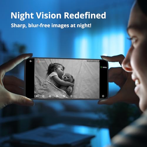 2K Pan/Tilt Indoor WiFi Security Camera I896858