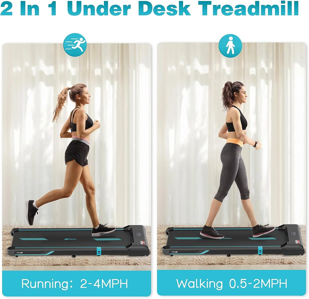Folding Treadmill 1.5HP 220 LB Capacity G667