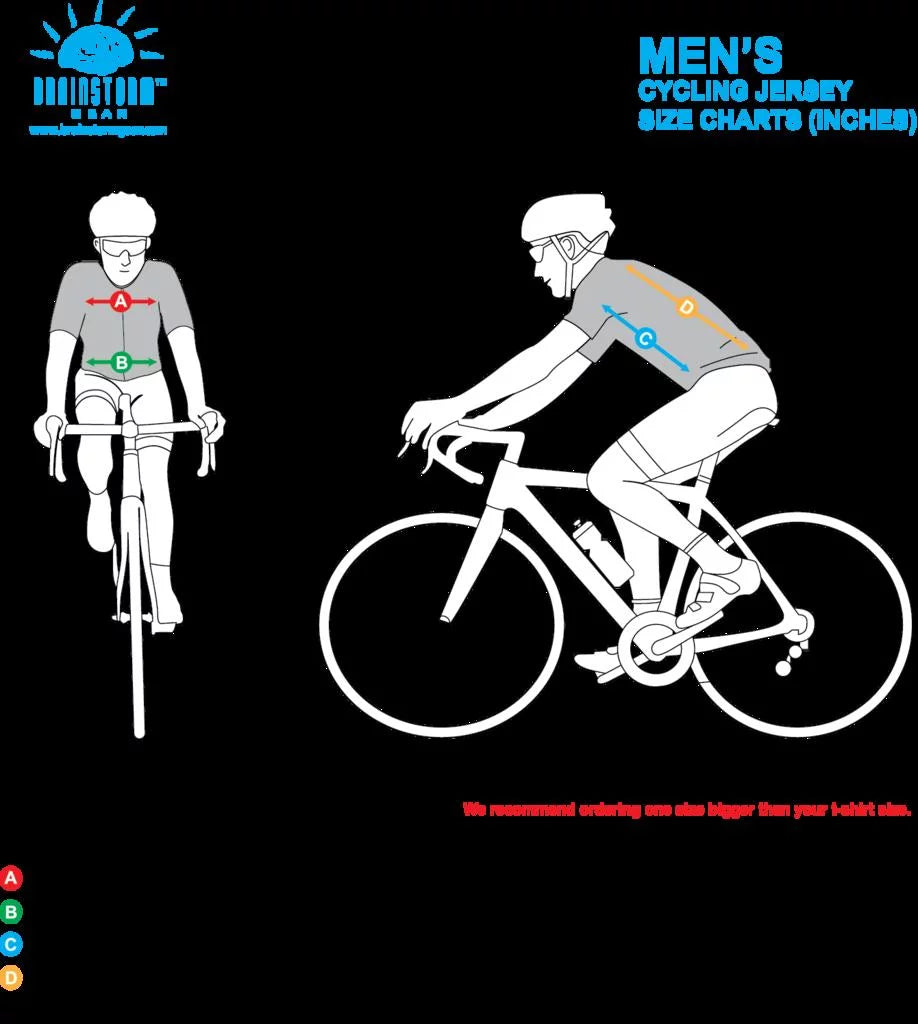 Men's Cycling Jersey F852