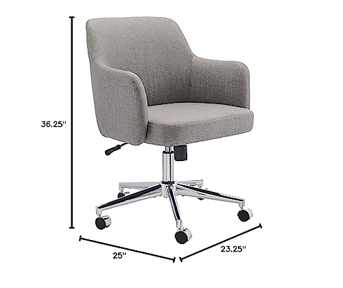 Light Gray Adjustable Swivel Desk Chair B45057