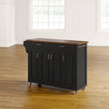 Black Kitchen Island W504