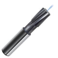 Spiral Flute Carbide Thread Mill 4 Flutes TiCN Coated W3168