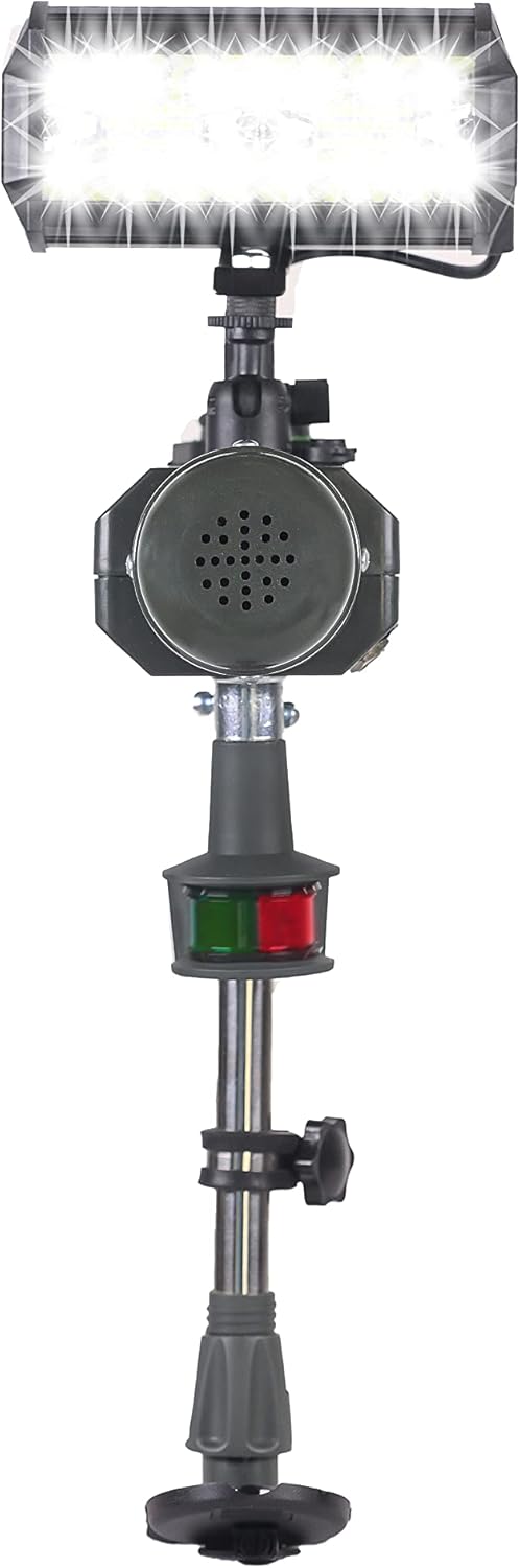 120W 12,000 Lumens LED Boat Light with USB Port L62719