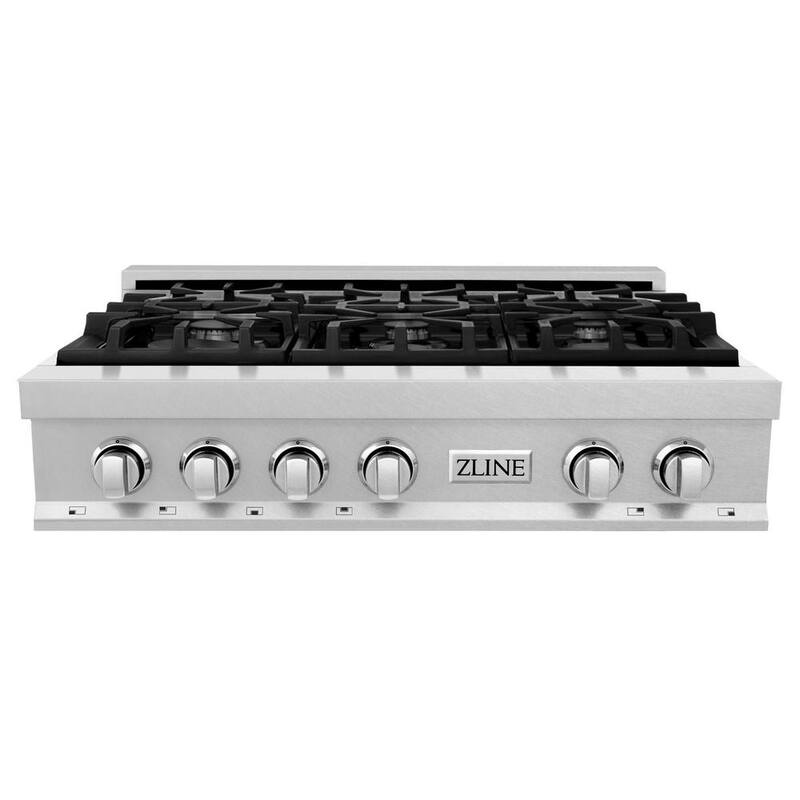 6 Burner Porcelain Gas Cooktop Q322