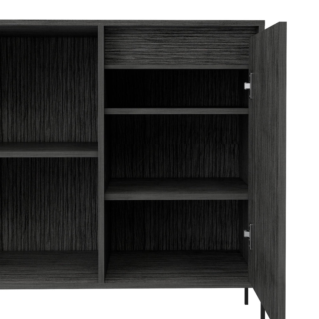 Aged Oak Accent Cabinet D831
