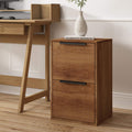 2 Drawer Wood File Cabinet U70003