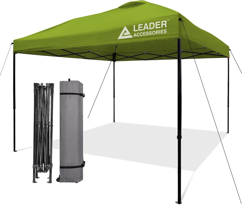 Blue 10'x10' Pop-Up Canopy Tent with Wheeled Carry Bag B197192