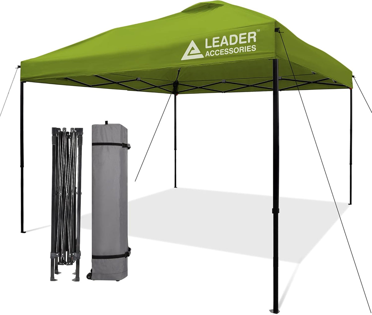 Blue 10'x10' Pop-Up Canopy Tent with Wheeled Carry Bag B197192