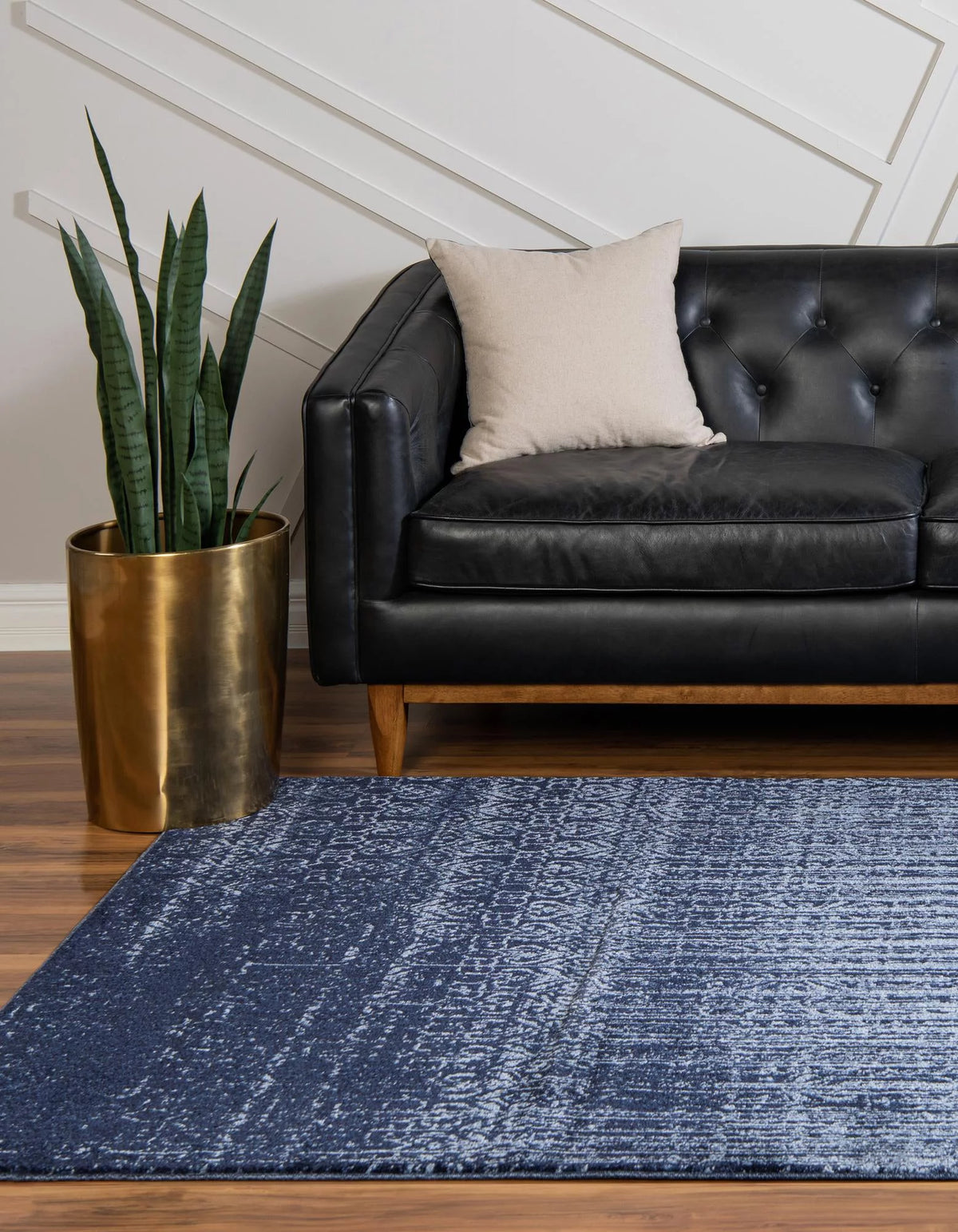 Blue 8' x 10' Medium Rug D821