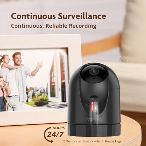 2K Pan/Tilt Indoor WiFi Security Camera I896858