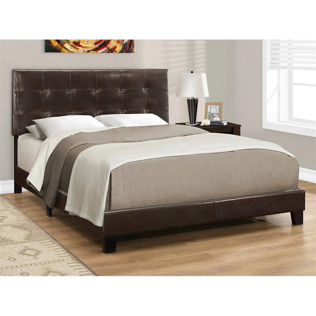 Queen Upholstered Platform Bed Frame X1234