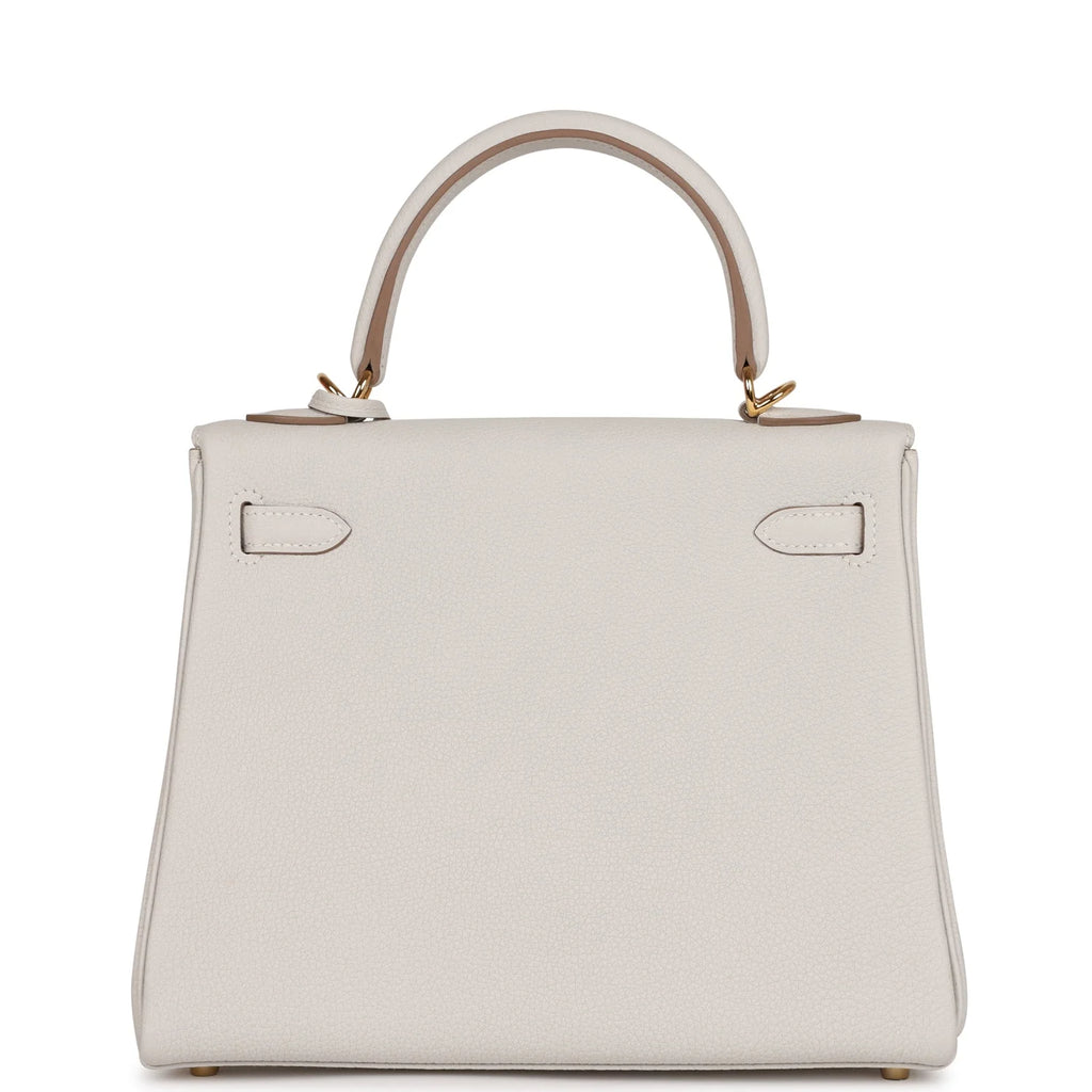 Gris Pale Togo Leather Bag P657