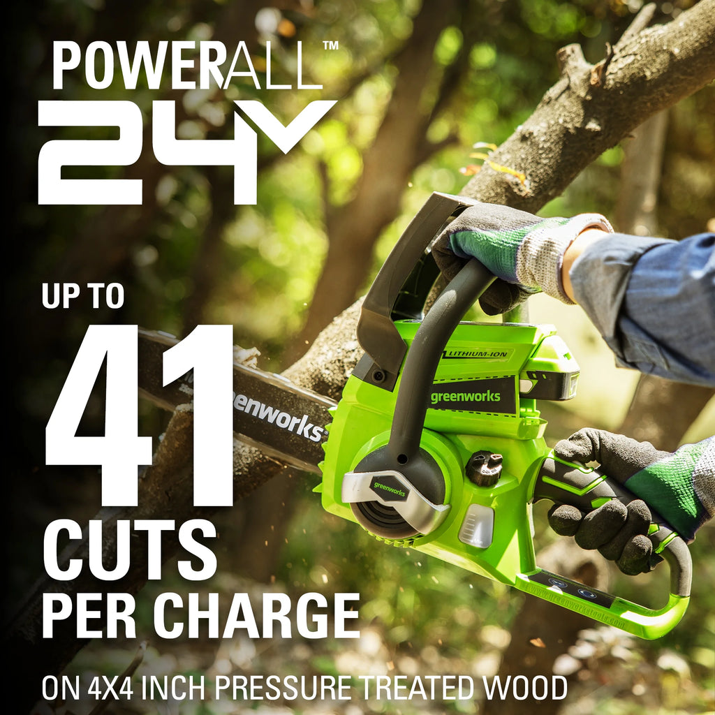 24V Cordless Chainsaw with 2.0 Ah Battery & Charger R5092