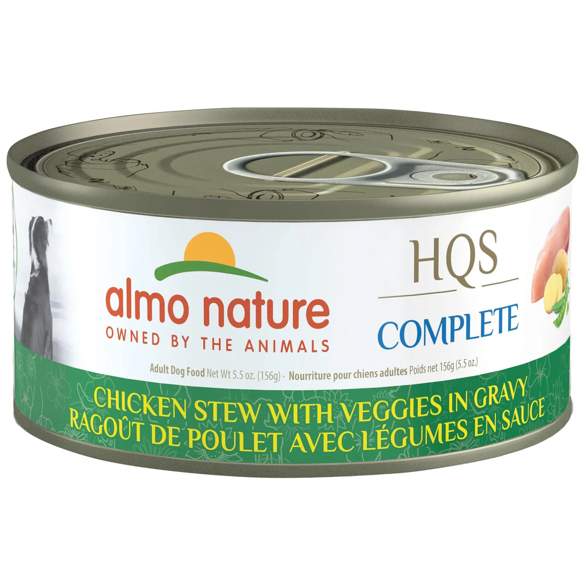 Chicken Stew With Veggies In Gravy 12 Pack 5.5 oz Cans Grain Free Adult Dog Wet Food L46614