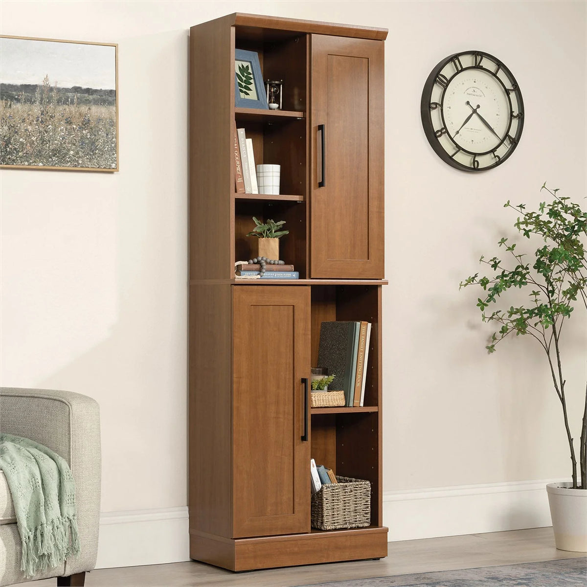 Engineered Wood Storage Cabinet S8062