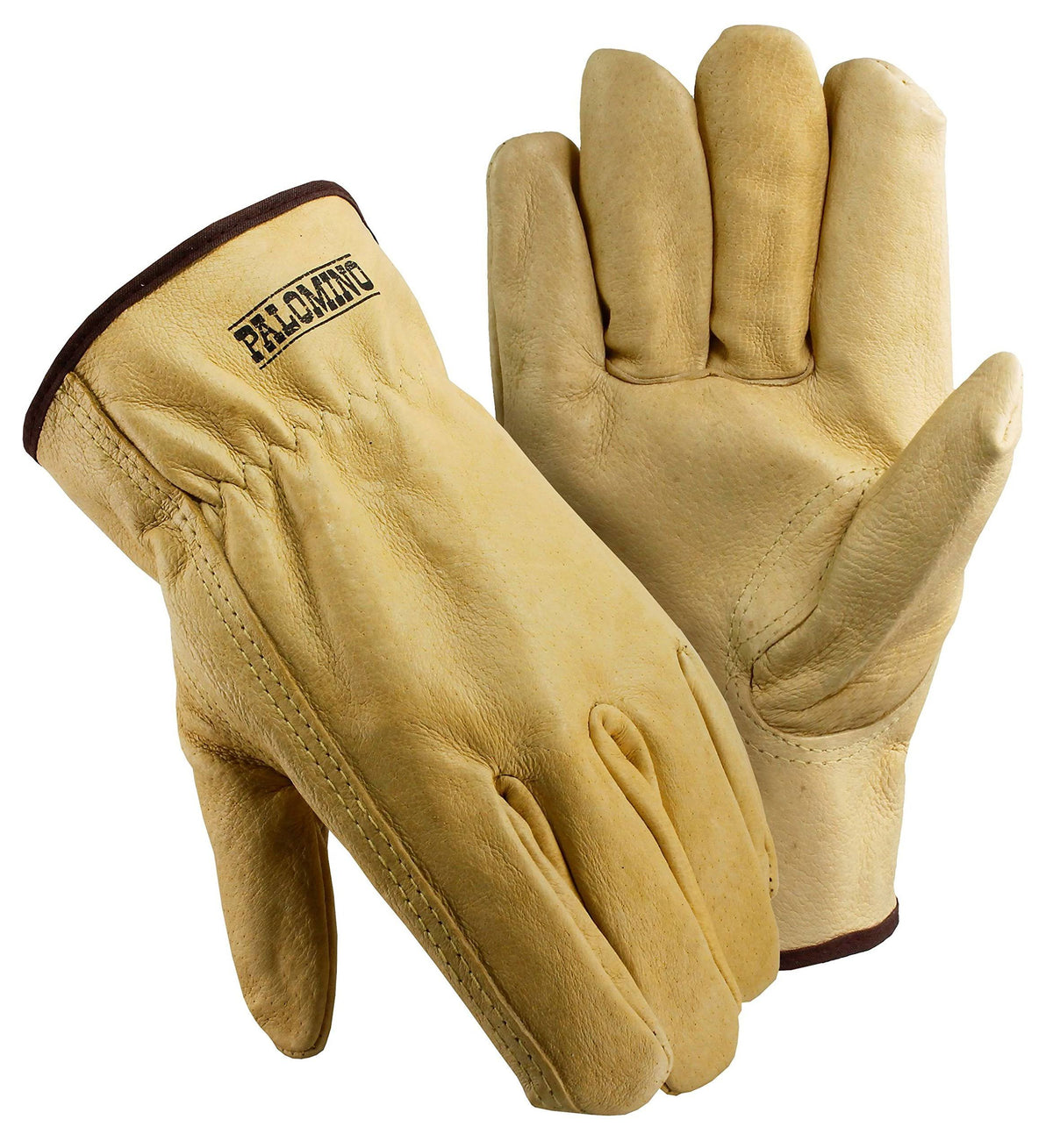 Beige Pigskin Drivers Gloves, Large, Pack of 12 G62945