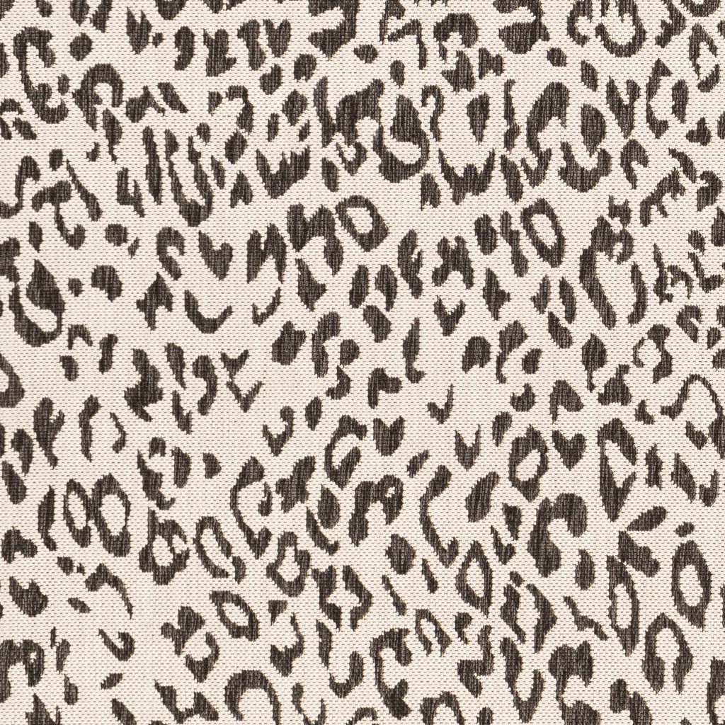 Animal Print Area Rug - Black, White - 7'10" x 10'2" S9470