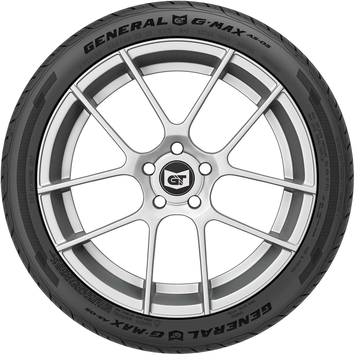 All Season 245/35ZR19 93W XL Passenger Tire C88716