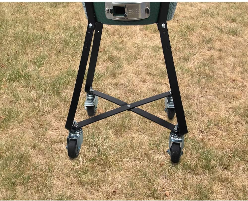 Rolling Cart with Locking Caster Wheels Powder Coated Steel S7465