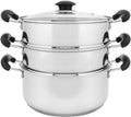 10" Stainless Steel 3 Tier Steamer Pot Z690118