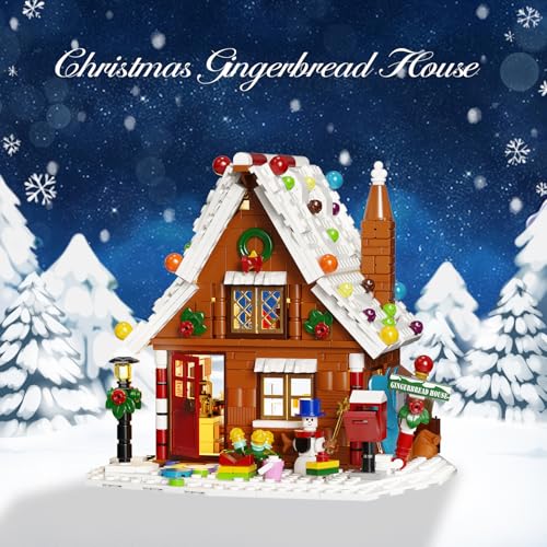 Gingerbread House Building Kit with LED Lights Y629118