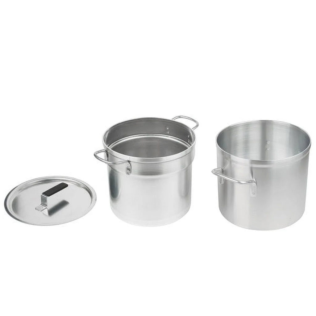 Double Boiler with 11 Quart Inset and 12 Quart Pot T70125