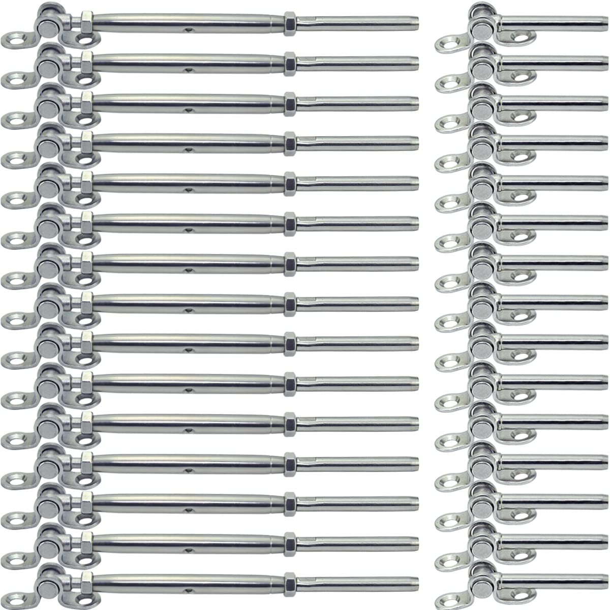3/16 Cable Railing Hardware Kit T316 Marine Grade A92230
