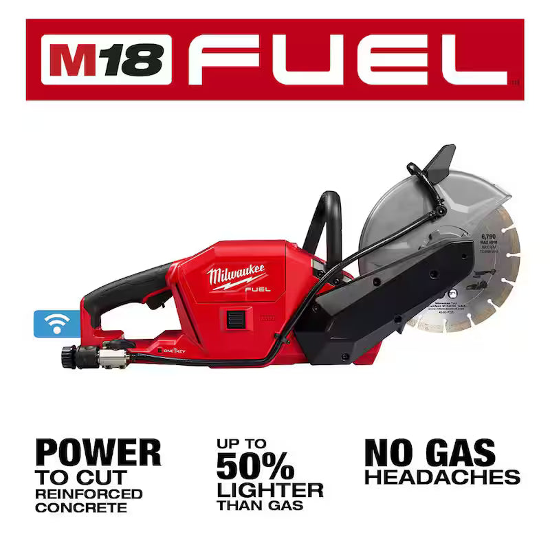 18V Lithium-Ion Brushless Cordless 9 in. Cut Off Saw Q18323